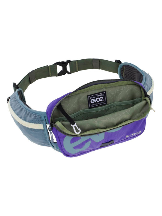 Nerka EVOC Hip Pouch steel - violet - dark olive
