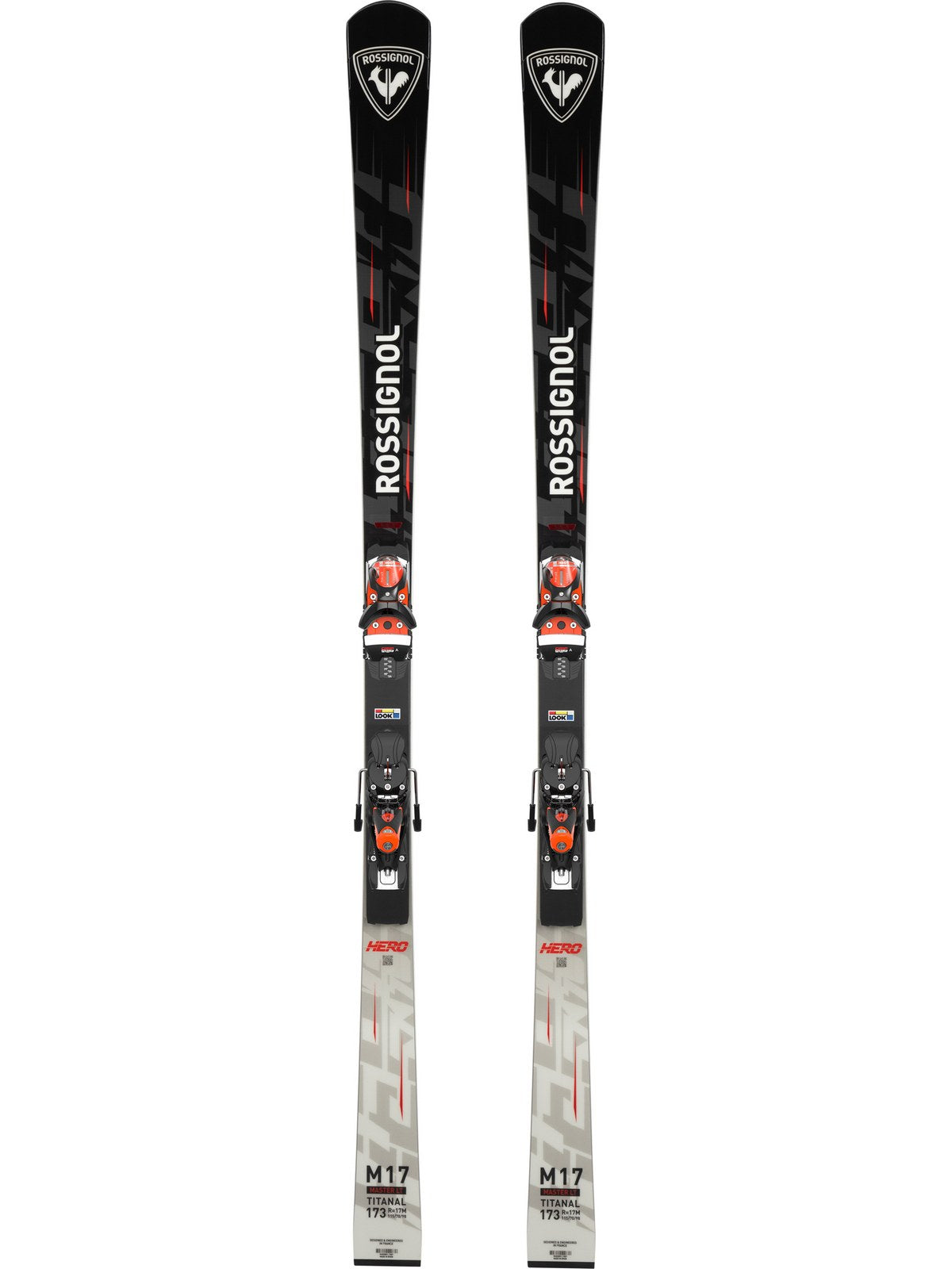 Narty ROSSIGNOL HERO MASTER LT R22 + wiązania LOOK SPX 12 Race Metrix