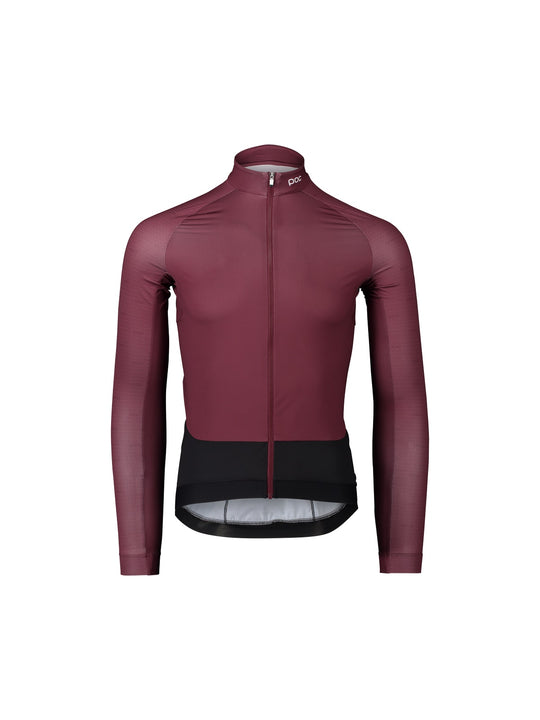 Koszulka rowerowa POC M’S ESSENTIAL ROAD LS - czerwony - Adventure Sports
