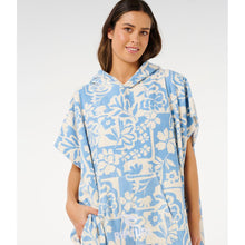 Ponczo damskie RIP CURL Mixed Hooded Towel zielone
