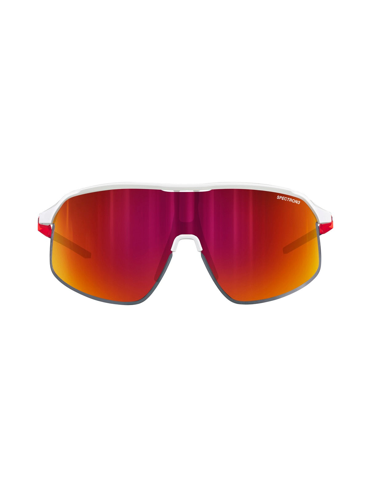 Okulary rowerowe Julbo Density - biało/pomarańczowe/niebieski | Spectron cat 3 red