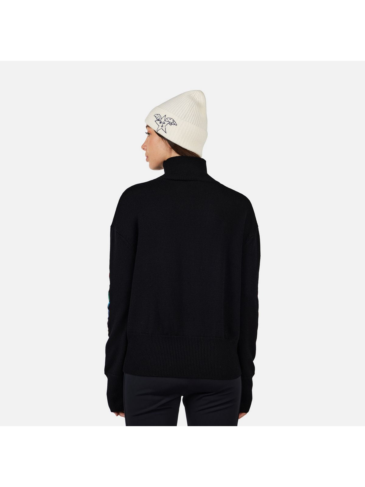 Sweter damski ROSSIGNOL W JCC LINA czarny