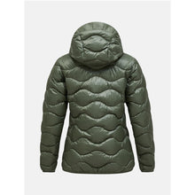 Damska kurtka puchowa Peak Performance W Helium Down Hood Jacket zielony
