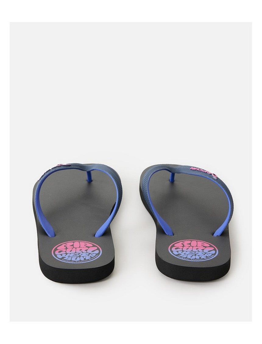 Japonki plażowe męskie RIP CURL Wetty Fade Bloom Open Toe granatowe