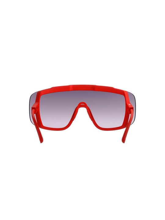 Okulary rowerowe POC Devour Wide Fit czerwone - Clarity Road/Partly Sunny Gold cat.2
