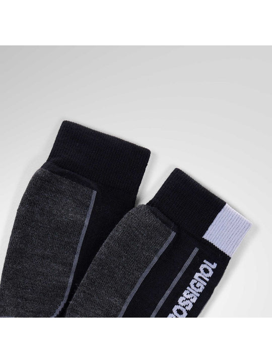 Skarpety juniorskie ROSSIGNOL Jr Essential Ski Socks czarne
