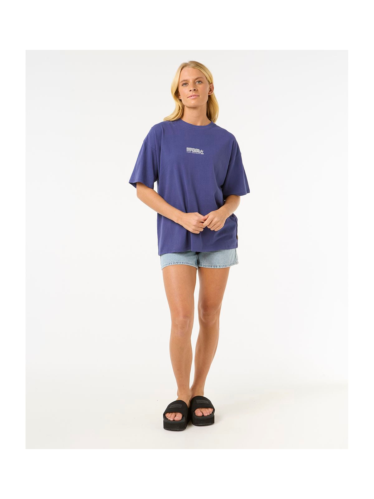 Koszulka RIP CURL Las Dalias Heritage Tee niebieski