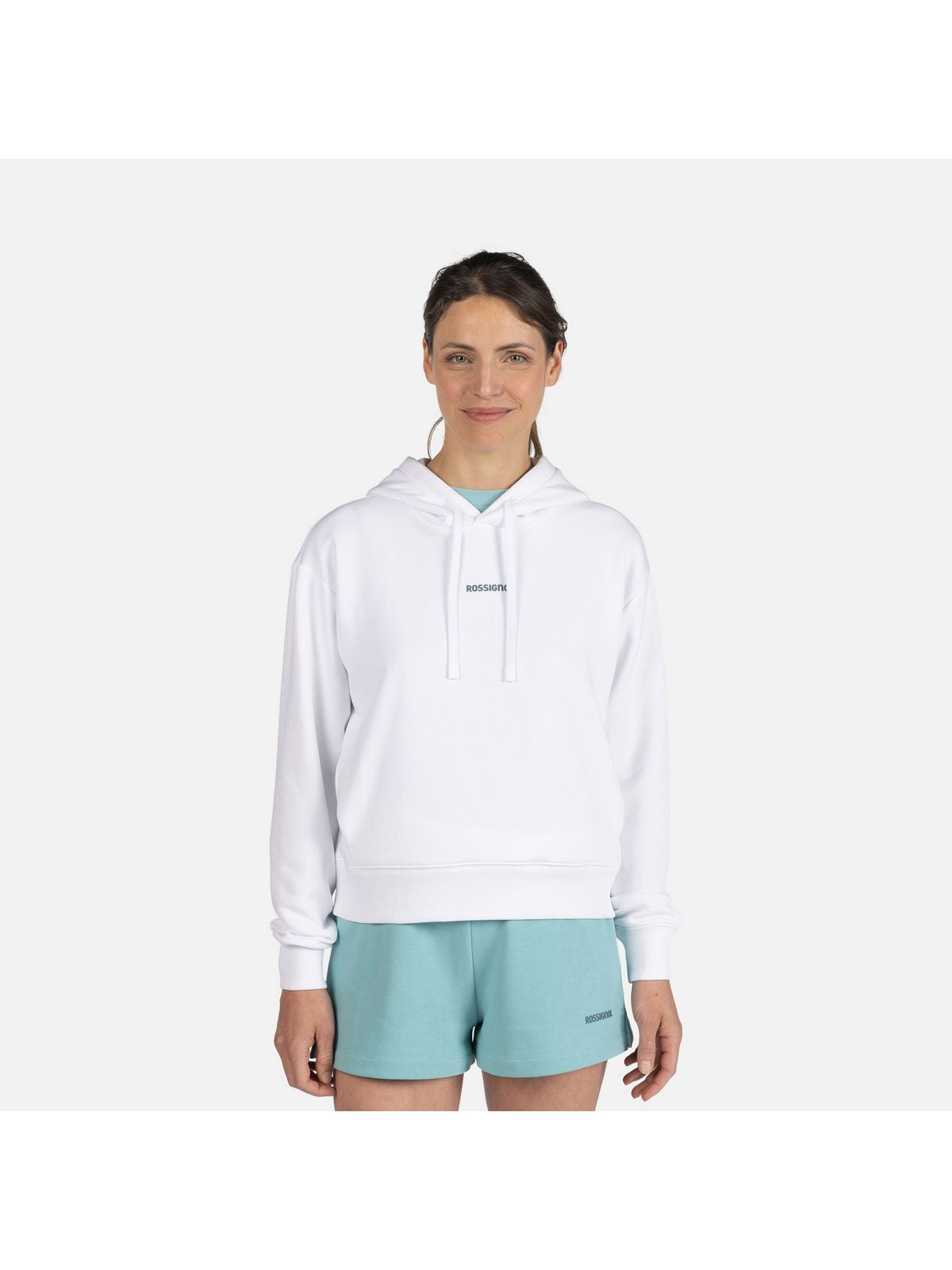 Bluza damska ROSSIGNOL W Waterfall H biała - Adventure Sports