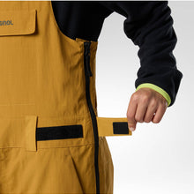 Spodnie narciarskie juniorskie ROSSIGNOL Jr Outerlimits Insulated Bib brązowe
