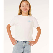 Koszulka dziewczęca RIP CURL Layday Crop-Girl biała
