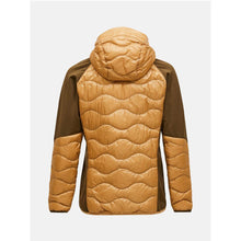 Kurtka PEAK PERFORMANCE Helium Down Hybrid Hood Men brązowy
