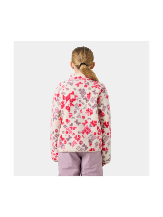 Polar dziecięcy HELLY HANSEN Jr Frosty Pile Sweater multikolor
