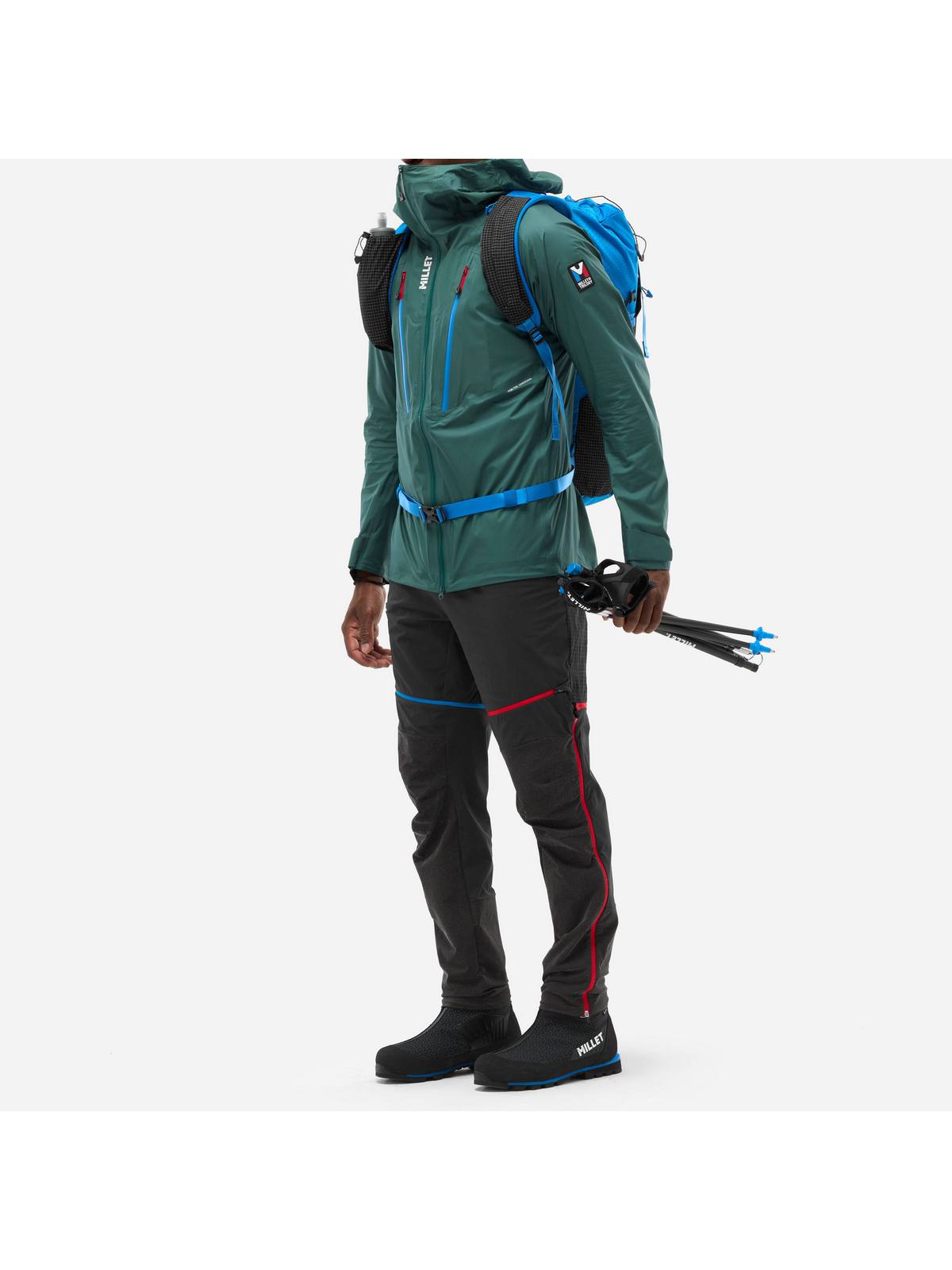 Spodnie MILLET TRILOGY JORASSES ZIP0 PT M czarny - Adventure Sports