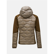 Kurtka puchowa męska PEAK PERFORMANCE Helium Down Hybrid Hood beżowa
