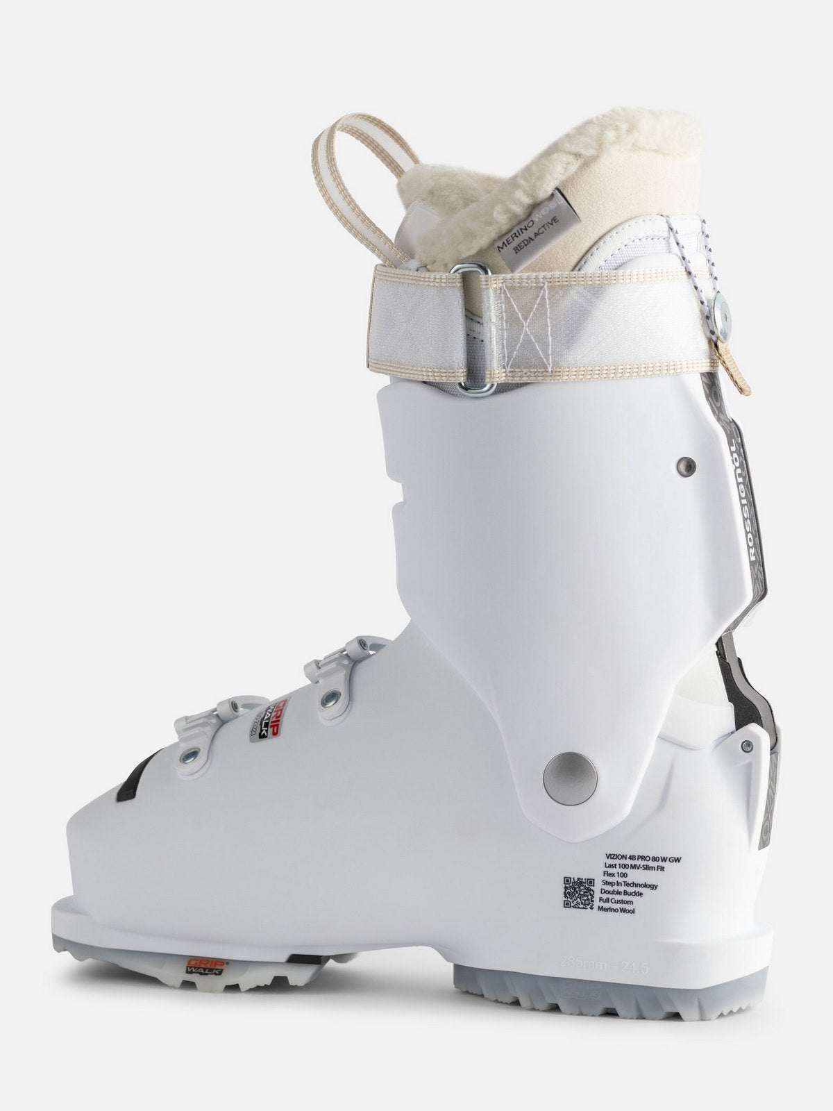 Buty narciarskie ROSSIGNOL VIZION 4B PRO 80 W GW White biały