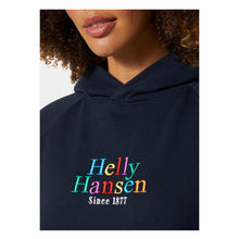 Bluza z kapturem damska HELLY HANSEN W Core Graphic Hoodie granatowy - Adventure Sports
