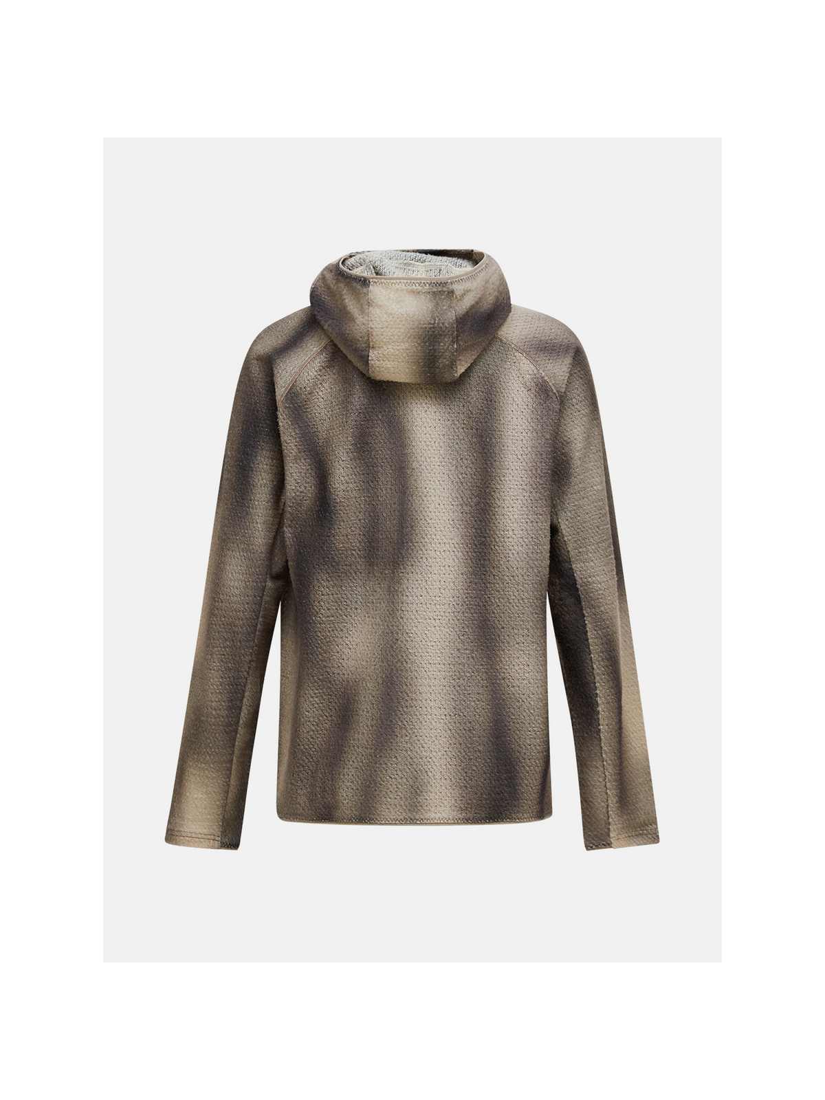 Bluza męska PEAK PERFORMANCE Freelight AOP Polartec Alpha Hood beżowa