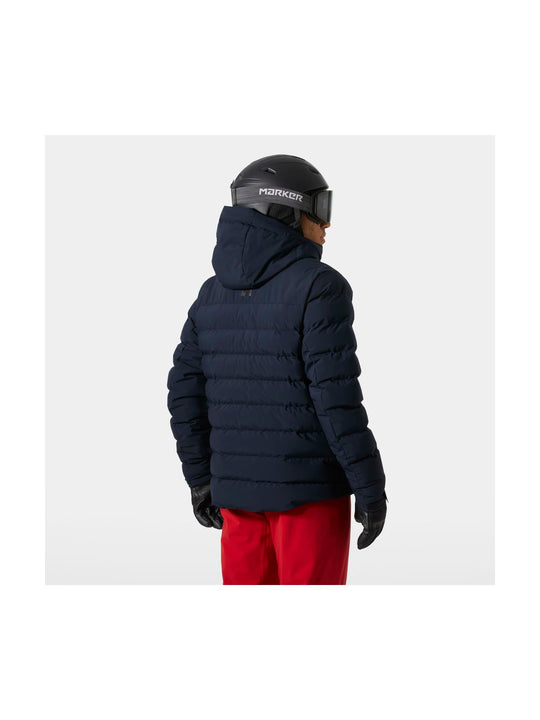 Kurtka narciarska męska HELLY HANSEN BOSSANOVA PUFFY JACKET granatowa
