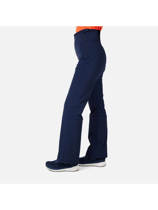 Spodnie narciarskie damskie ROSSIGNOL W Ski Softshell Pant granatowe
