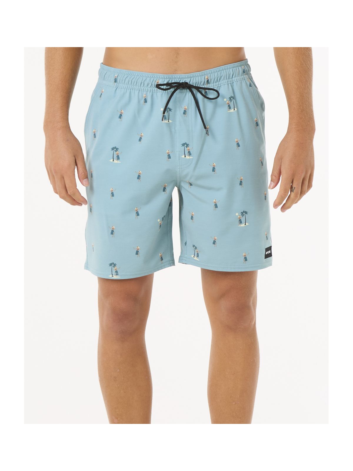 Szorty kąpielowe męskie RIP CURL Hula Breach Volley niebieskie