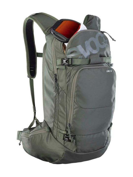 Plecak narciarski EVOC Line 20 dark olive
