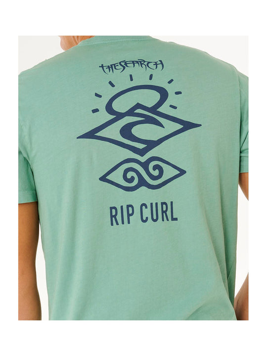 Koszulka męska RIP CURL Search Icon Tee zielona
