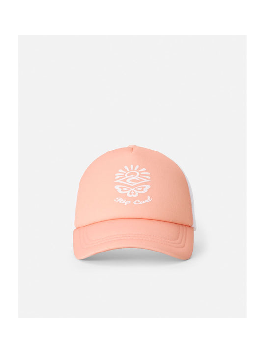 Czapka z daszkiem damska RIP CURL Classic Surf Icon Trucker pomarańczowa

