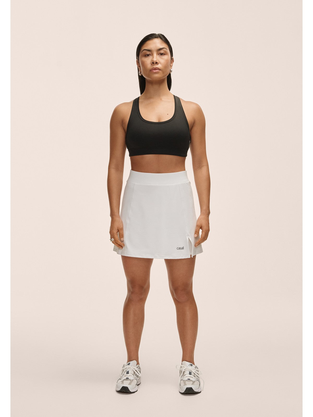 Spódnica damska Casall Court Slit Skirt biały