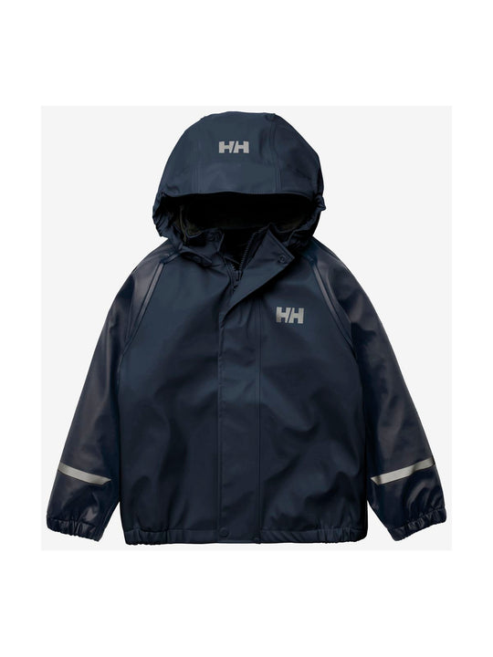 Kurtka puchowa dziecięca HELLY HANSEN K ISFJORD DOWN JACKET granatowa
