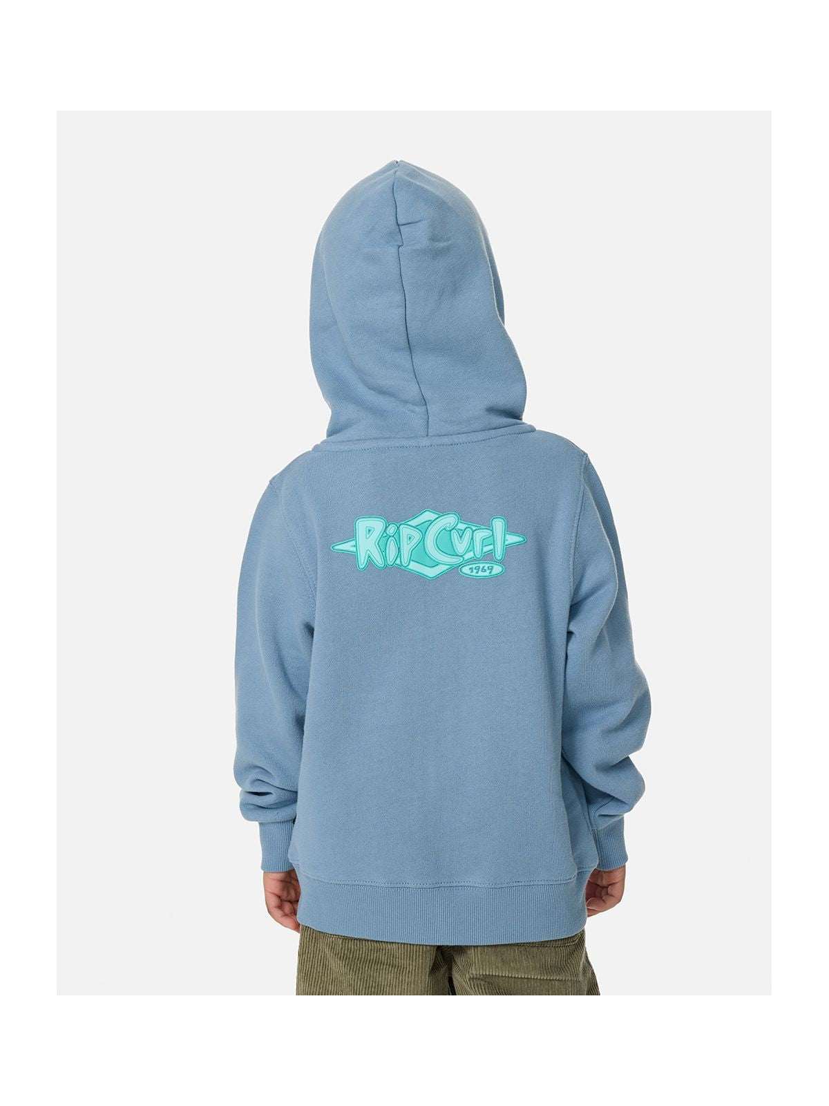 Bluza chłopięca RIP CURL Ride The Wave Z/T Fleece -Boy niebieska