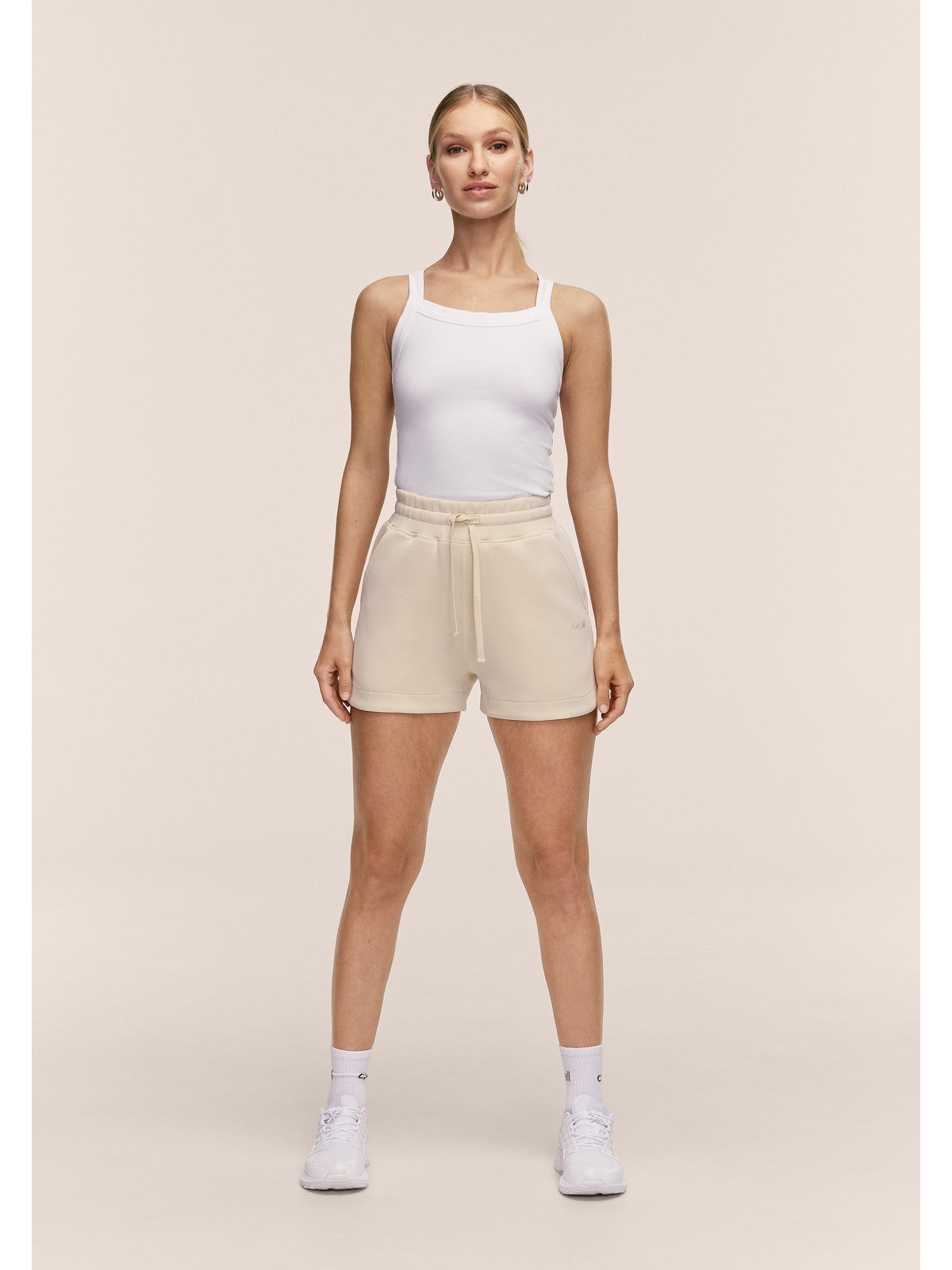 Szorty damskie CASALL Peachy Shorts kolor biały