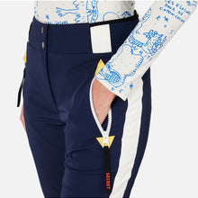 Spodnie narciarskie damskie ROSSIGNOL W Jcc Valthor Pant niebieskie
