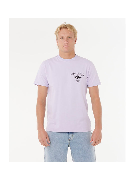 Koszulka RIP CURL FADE OUT ICON TEE niebieska
