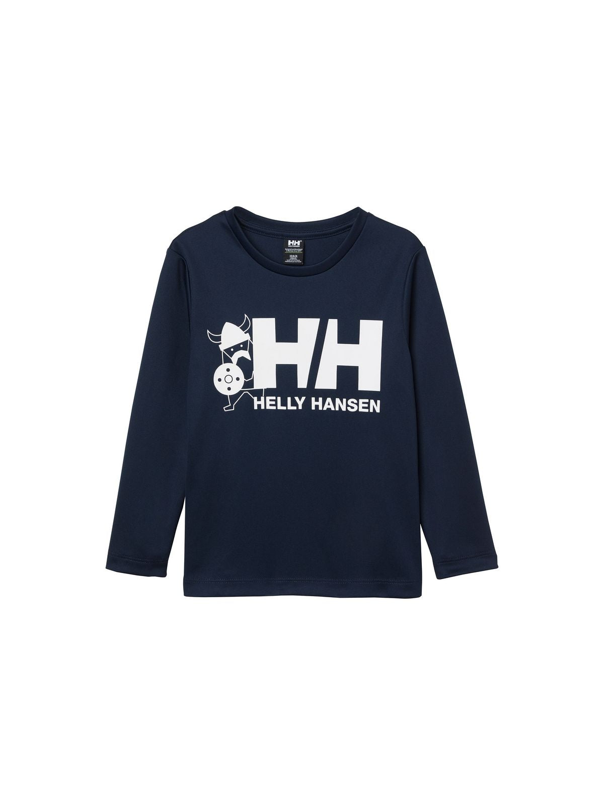 Koszulka dziecięca HELLY HANSEN K Hh Tech Graphic Ls Top granatowa