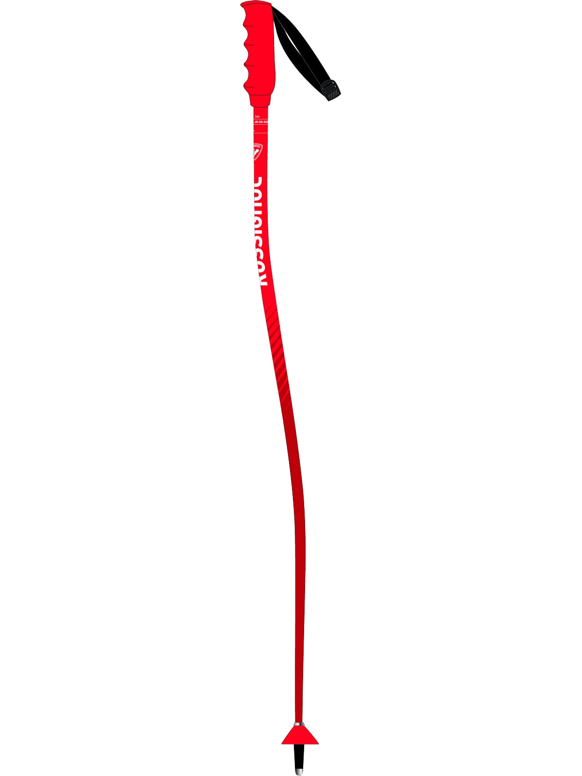 Kije narciarskie dla dzieci ROSSIGNOL Hero GS SG Jr Red