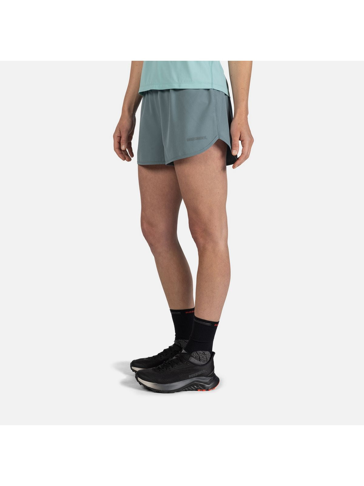 Szorty damskie ROSSIGNOL W Sidelhorn Short 3’’ szare - Adventure Sports