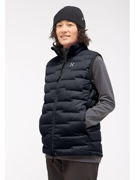 Kamizelka puchowa damska HAGLÖFS ROC Flash Down Vest True Black
