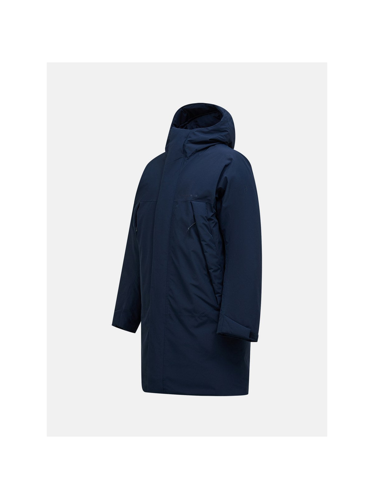 Parka męska PEAK PERFORMANCE Treeline HIPE 2L Down Shell Parka granatowa