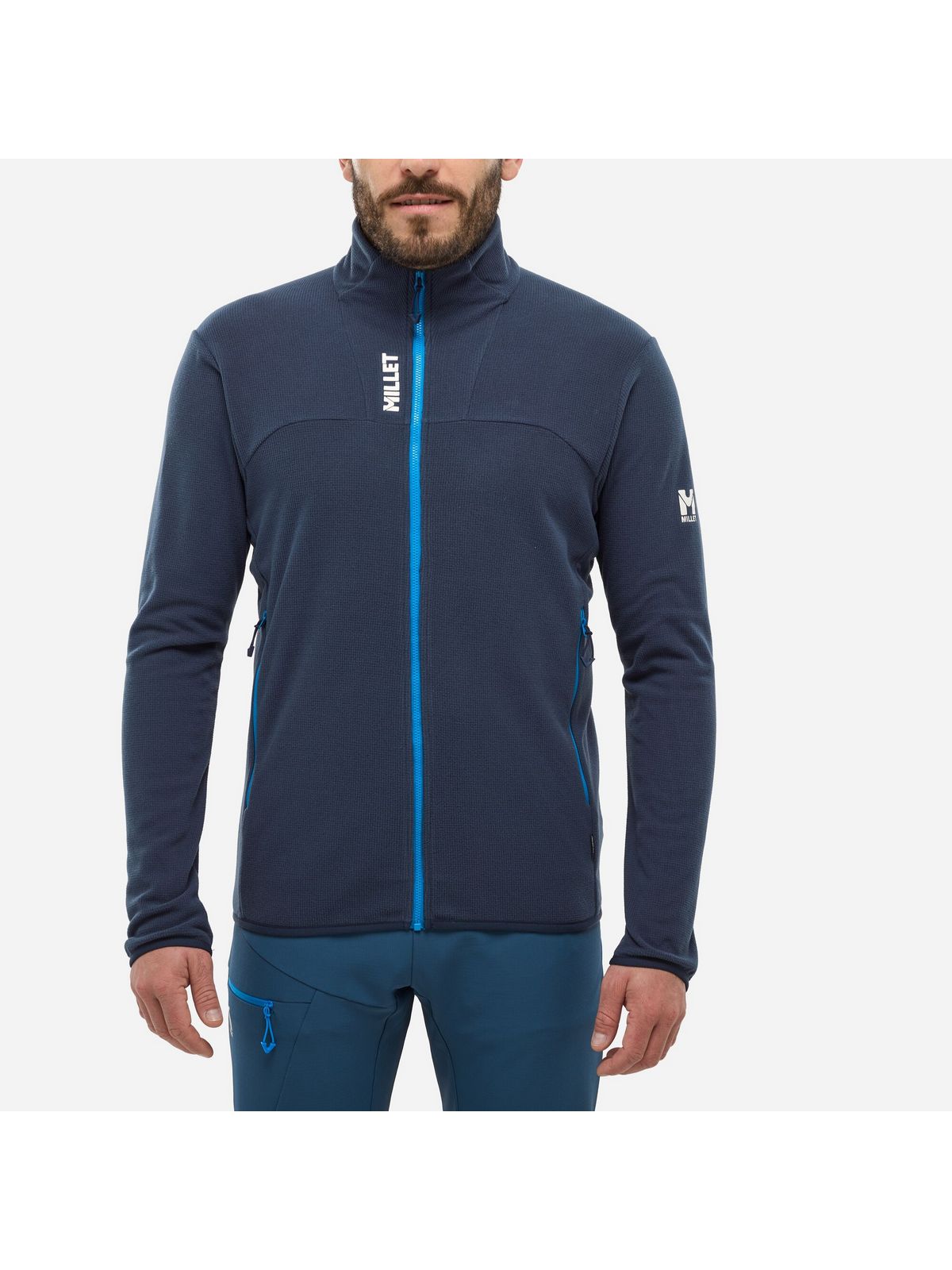 Bluza męska MILLET Ubic Lightgrid Jkt M granatowa