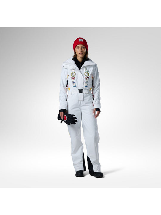 Kombinezon damski ROSSIGNOL W Jcc Ski Suit biały
