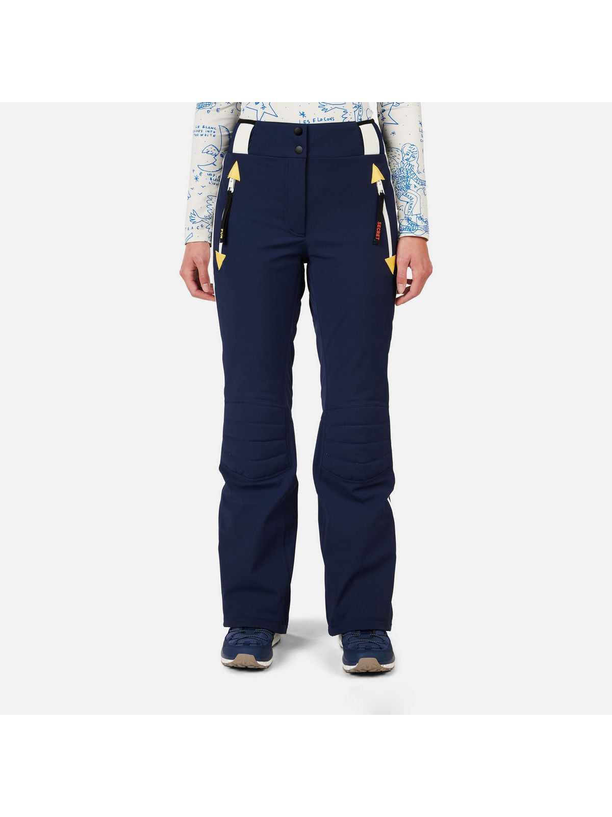 Spodnie narciarskie damskie ROSSIGNOL W Jcc Valthor Pant niebieskie