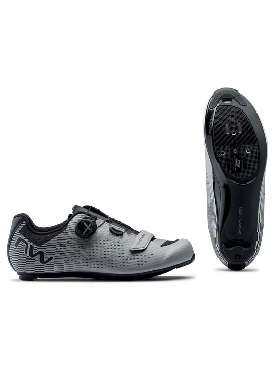 Buty rowerowe NORTHWAVE Storm Carbon 2 srebrny/odblaskowy
