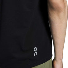 T-Shirt do biegania męski On On Run-T czarny
