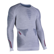 Koszulka UYN Ambityon Uw Shirt Lg Sl. Melange biały
