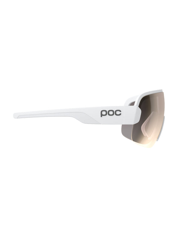 Okulary rowerowe POC Aim biały - Clarity Trail /Partly Sunny Silver cat.2
