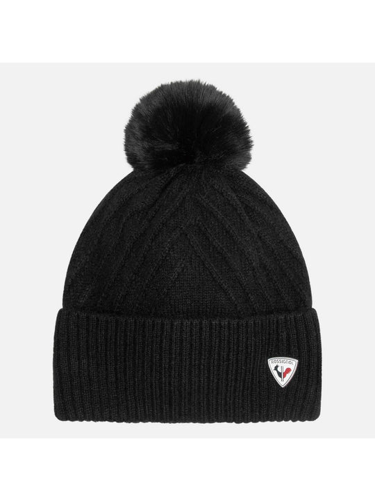 Czapka damska ROSSIGNOL W Sara czarny
