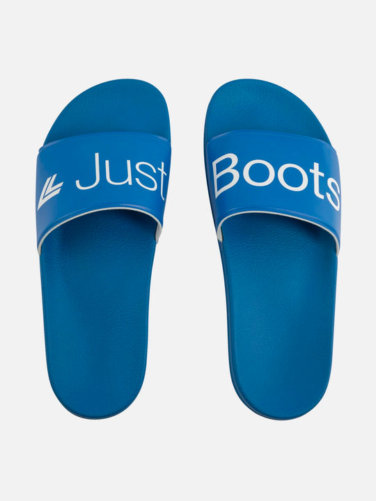 Klapki LANGE SlippeRS Shoe Just Boots niebieski
