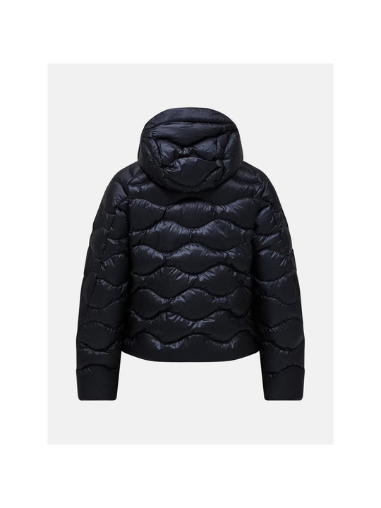 Kurtka puchowa damska PEAK PERFORMANCE 40Y Helium Down Hood Jacket czarna
