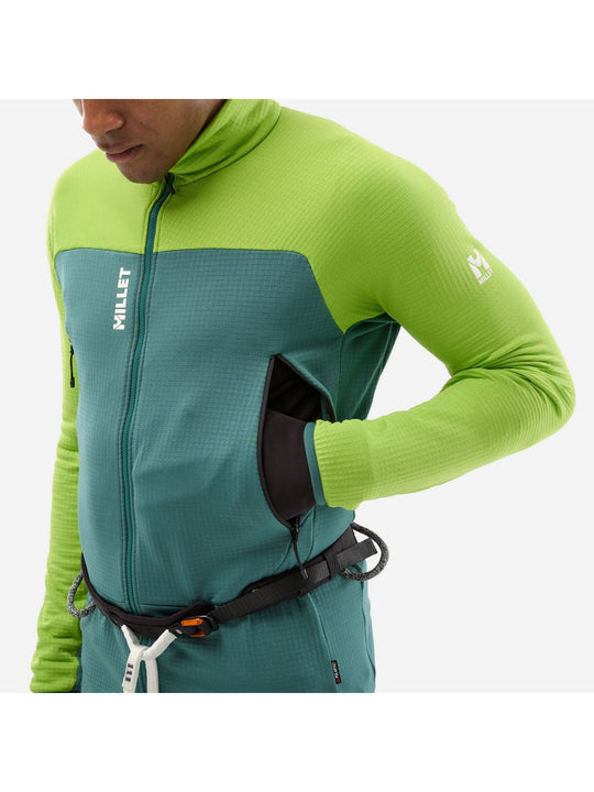 Bluza MILLET M FUSION GRID JKT zielona
