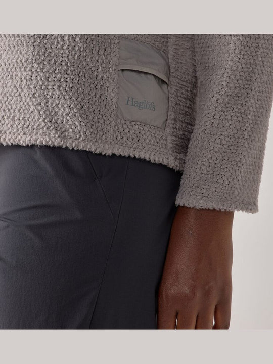 Bluza damska HAGLÖFS Vara Alpha Sweater Stone Brick
